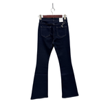 Hazel Raw Blue Flared Jeans