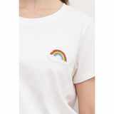 Rainbow T-shirt White