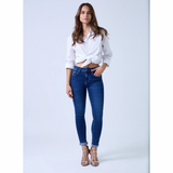 Cleo Super Stretch Jeans Medium Blue