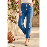 Carole 7/8 Jeans Medium Blue