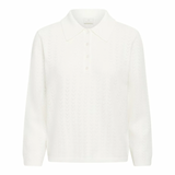 Lenia Polo Pullover Chalk