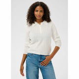 Lenia Polo Pullover Chalk
