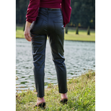 Inessa Coated Jeans Black