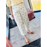 Johanne Pants Beige Flower