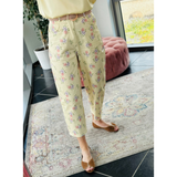 Johanne Pants Yellow Flower