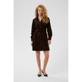 Kalla Klay Dress Coffee Bean