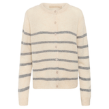 Katrina Cardigan whitecap melange