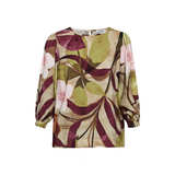 LOVE1568 Blouse Autumn Flower