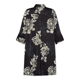 LOVE441-45 Dress Black Flower