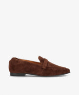 Lucy Suede Brown Dark