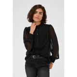 Leonora Shirt Black Deep