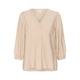 Lui Button Blouse Feather Grey CC (levering 5-7 hverdage)