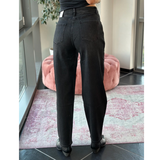Maddie Jeans Black Washed