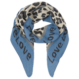 Majse Leo Scarf Blue