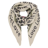 Majse Leo Scarf Kaki