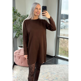 Malle Knit Dress Brown