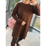 Malle Knit Dress Brown