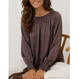 Marta du Château 8943P Verona Blouse Coffee