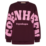 Marta du Cháteau 22659 Hibiscus SweatShirt Bordeaux