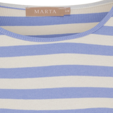 Marta du Cháteau 7702 Begonia T-shirt Striped Celeste