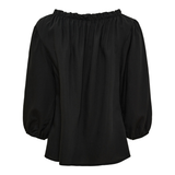 Marta du Château 8558 Juniper Blouse Black
