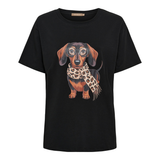 Marta du Château 0532 Inge Tee Black Dog