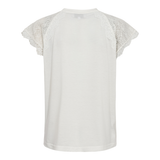 Milla Lace T-shirt White