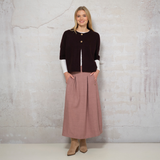 Naomi Knit Cardigan Bordeaux