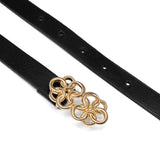 NARROW BELT BLACK/GOLD 15656-190
Virkelig flot og elegant læderbælte fra Depeche. Bæltet er lavet i den lækreste og bløde læderkvalitet. Det er dekoreret med det smukkeste spænde, der forstiller en 2 blomster. Pift dit outfit med dette dekorative bælte.
Lækkert og blødt skind
Flot spænde i guld
Findes i to længder
Klassisk sort farve
Størrelsesguide: Findes i længde 85 og 95. Bæltet er 2 cm bredt.