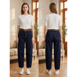 Nelly Blue Balloon Barrel Jeans