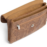 Purse/ credit card holder Camel Snake