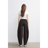 Tulle Jeans Dark Maroon