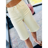 Tulle Shorts Yellow