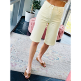 Tulle Shorts Yellow