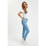 Vicky Jeans Light Blue Washed Denim
