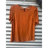 Lorna Top Shirt Adobe Orange
