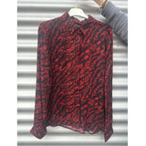 Animal LS Shirt Animal Flame Scarlet