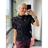 AnnGo Sofie Blouse Black