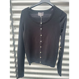 Annemarie Cardigan Black Leo