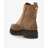 Aspen Zip Suede Taupe Moccasin Edition