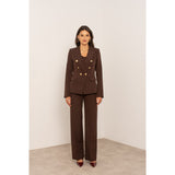 Attentif Timeless Pant Chocolate