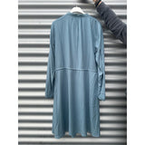 Bianca Dress Smoke Blue