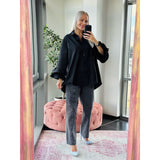 Bonnes Loose Shirt Black