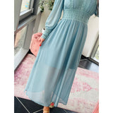 DeliaGO Dress Dusty Blue