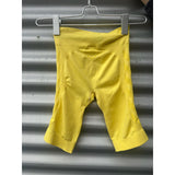 Seamless Shorts Yellow