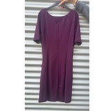 India V-neck 1/2 sleeve Lilla