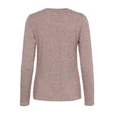 Alexandra Jersey LS T-Shirt Bordeaux/Creme