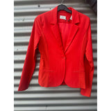 Jillian Blazer Poppy Red