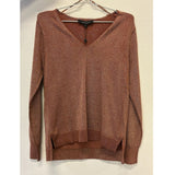 Lyne V-neck Knit Copper