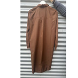 Merama Shirt Dress Mustang